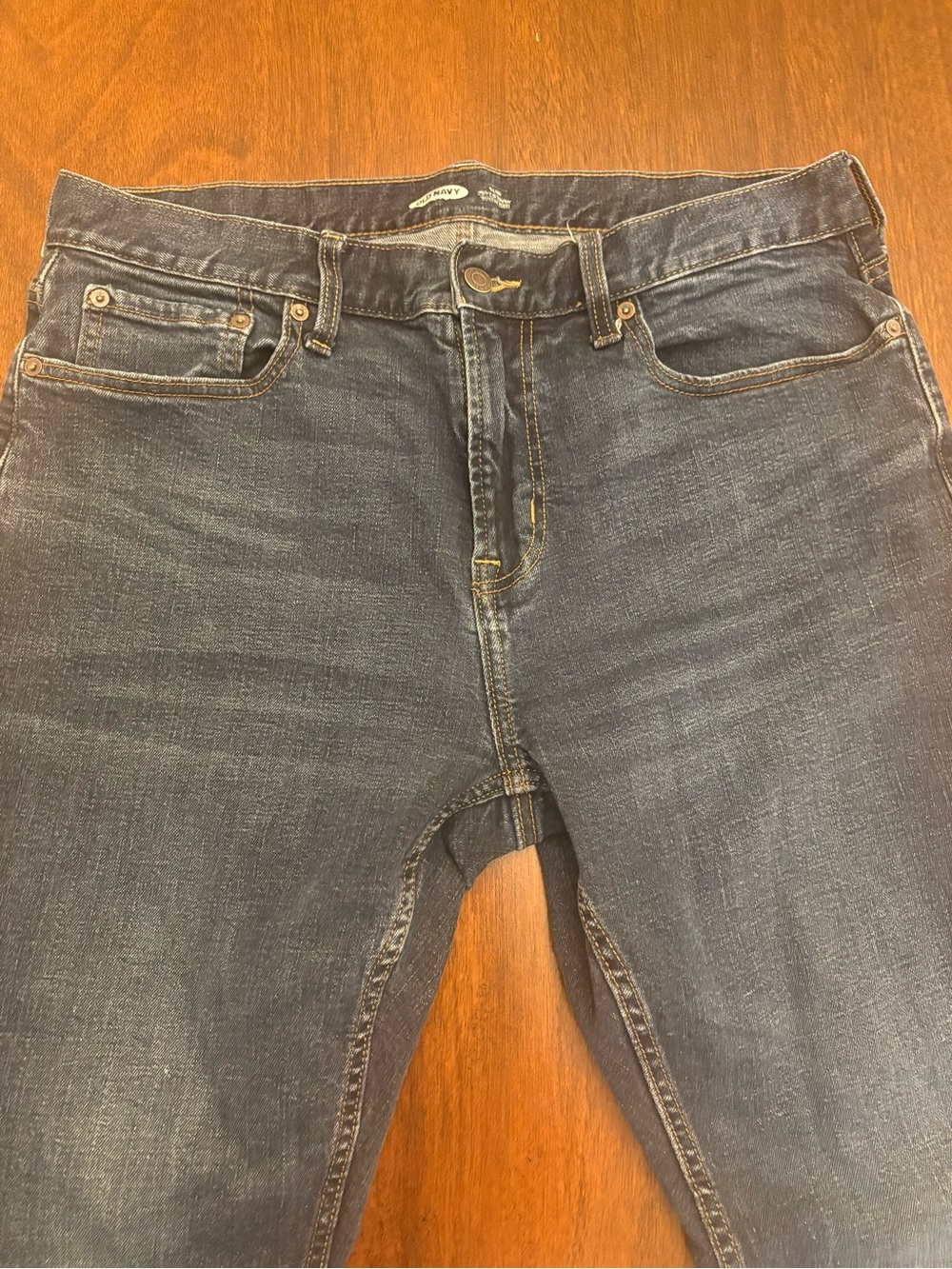 Old Navy Men's Dark Blue Slim Fit Jeans
